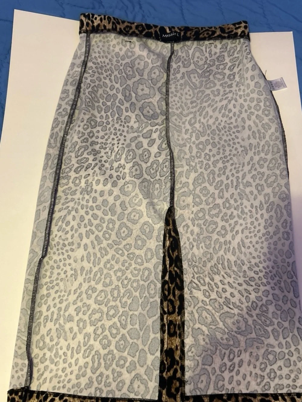 leopard print skirt - Picture 7 of 7